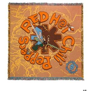 Parks Projects Red Hot Chili Peppers Woven Blanket, NWT